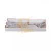 47-Zone Plastic S/2 Effra Rectangular Trays White Marbled Indoor Tabletop