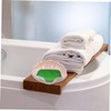 UTHCLO Elegant Shell Soap Dish Self Draining Ceramic Soap Holder