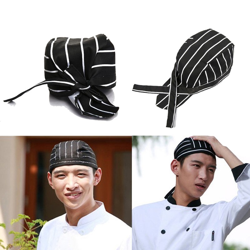 Traderplus - Gorro de cocina para hombre y mujer, diseño