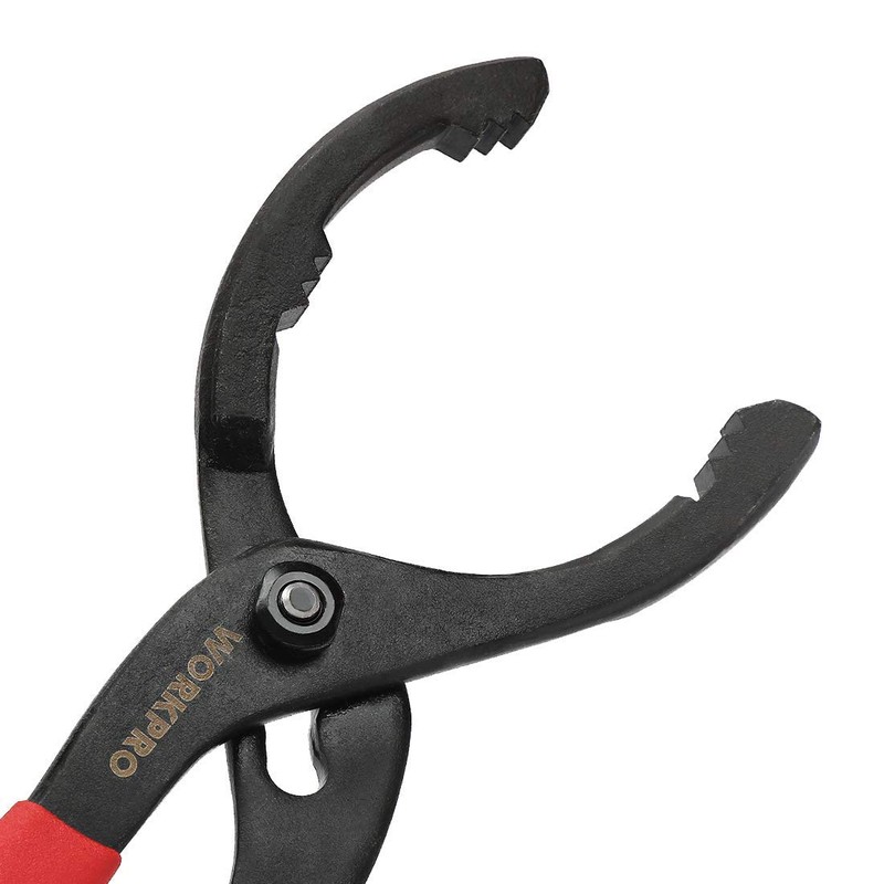 WORKPRO 12" Adjustable Oil Filter Pliers, Wrench Adjustable Oil Filter