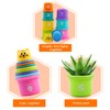 PHYLES 9-Piece Stacking Cups Children's Stacking Tower Stacking Cube Baby