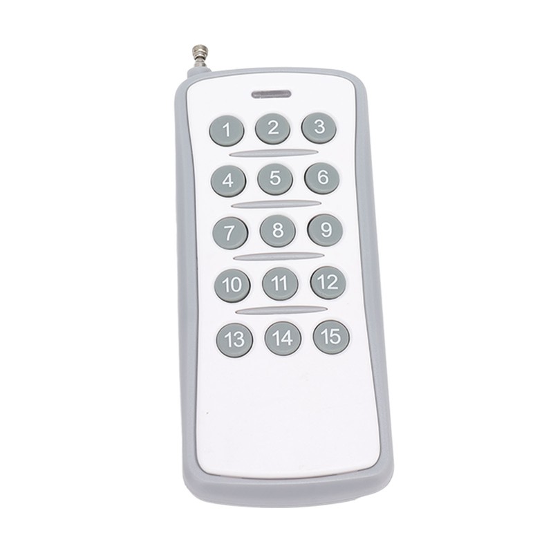 433MHz Universal Remote Control Wireless ABS 15 Keys Remote Control