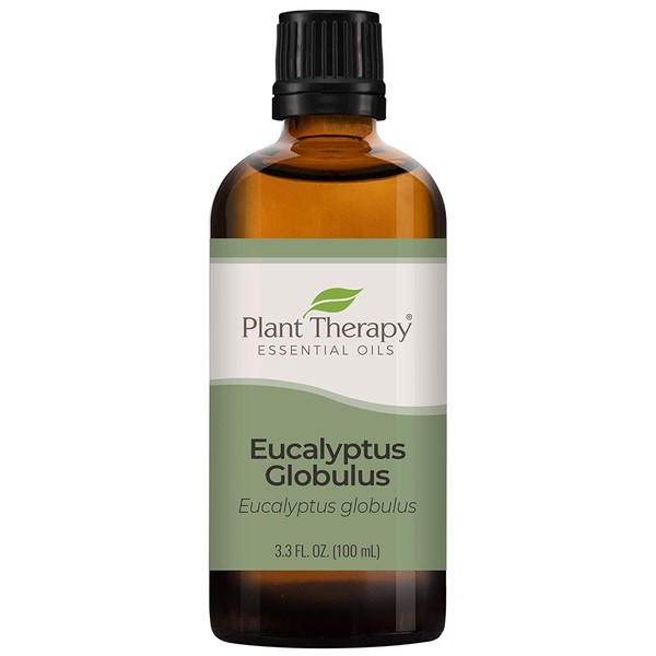 Plant Therapy Eucalyptus Globulus Essential Oil 100 mL (3.3 oz) 100% Pure, Undiluted, Therapeutic Grade