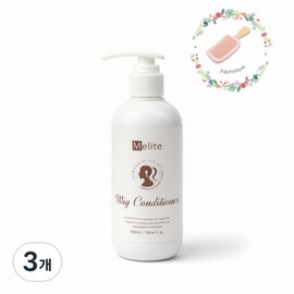 Care for Wigs Premium Melite Conditioner Soft Anti-Static Rinse Melite, 3 Pieces, 300ml / 가발전용 관리 프리미엄 멜리테 컨디셔너 부드러움 정전기 방지 린스 Melite, 3개, 300ml