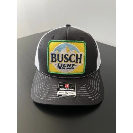Busch Light For The Farmers Latte Trucker Hat Richardson 112 Cap Vintage Style