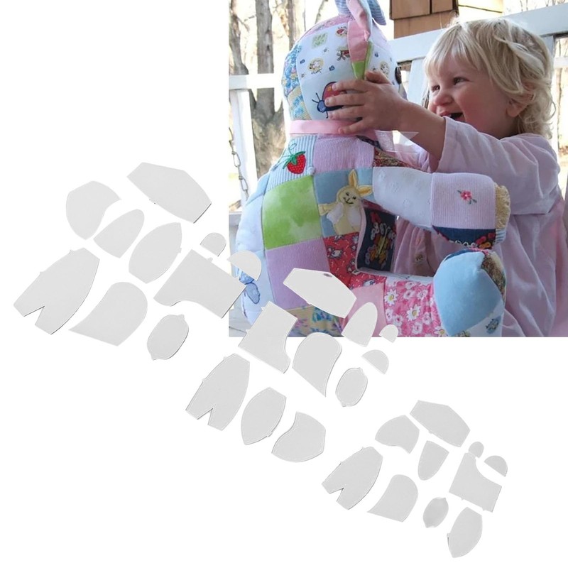30 Pieces Memory Bear Sewing Pattern Template, Memory Bear Acrylic