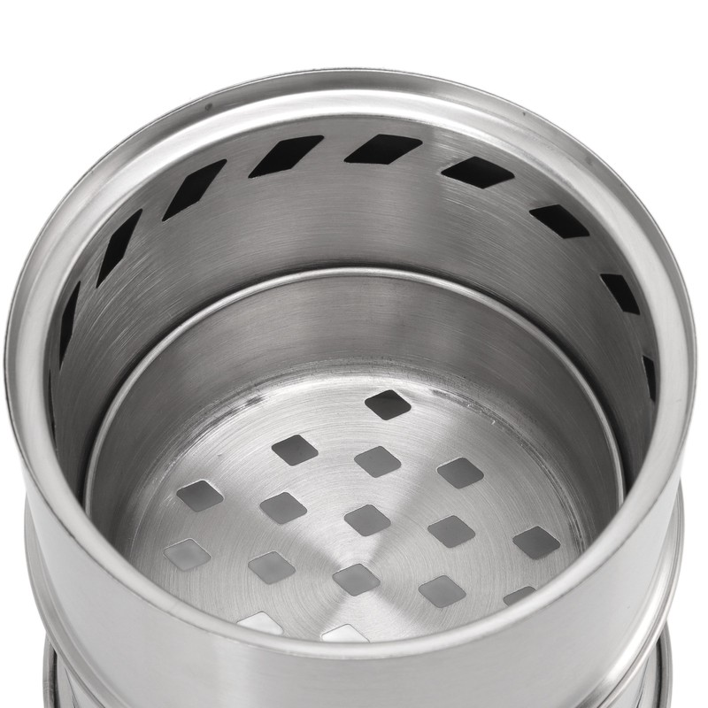 Mini Alcohol Stove for Camping Hiking Stainless Steel Campfire Stove