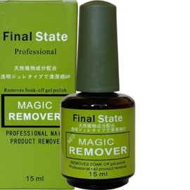 FinalState Magic Remover NEO Nail Off Gel Off Remover Easy Apply, No Foil-wrapped Cotton Needed, Natural Plant Ingredients Formulated (0.5 fl oz (15 ml), Single Item)
