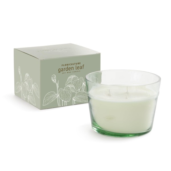 NAPA Home & Garden, Floriculture Soy Wax Candle Garden Leaf