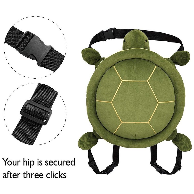 Turtle Shape Hip Protector Cushion Knee Pads Set for Adults