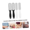 TOVINANNA 4Pcs Dual-sided Stainless Steel Foot File Tool for Callus