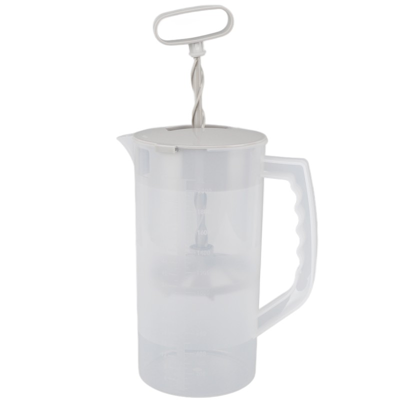 2000ML Manual Juice Extractor Blender Clear Scale Tight Lid Manual