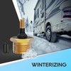 RVGUARD RV Winterize Blow Out Adapter, Tire Inflation Valve to