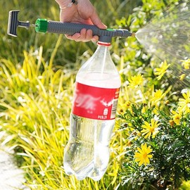 PET Bottle Attachment Automatic Sprayer with Adjustable Nozzle Single Item (1037) 4ea