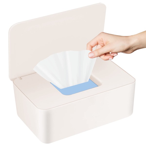 Diaper Wipes Dispenser Baby Wipes Case，Abnaok Baby Wipe Holder Keeps