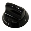 Hotpoint Hotpoint Hob Black Hotplate Control Knob. Genuine part number C00194319
