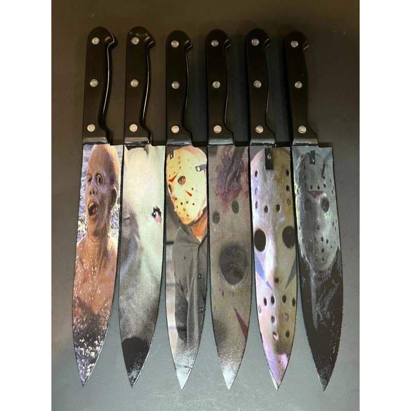 Jason Friday the 13th 1-6 Knife Set