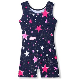 MYQFF - Maillot de gimnasia 5t para niñas, leotardos de ballet brillantes, trajes profesionales para niños, con pantalones cortos, cómodos y elásticos para competición de entrenamiento, color negro