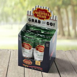 Priester's Premium Natural Pecan Snacking Packs - Heart-Healthy 1 oz Bags, Pack of 12, Healthy Snacks & Convenient Snack Pack for On the Go Living - Perfect Nutritious Treats