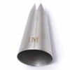 2 pcs 1M Nozzle Open Star Piping Tip, Large Seamless