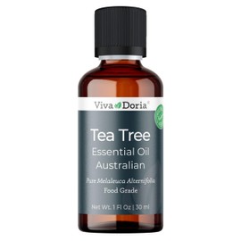 Viva Doria Tea Tree Oil, 100% Pure, Natural, Australian Tea Tree Essential Oil, Undiluted, Food Grade, 30 ml (1 Fl Oz)