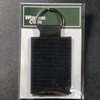 WappenCook Velcro Patch Patch Holder Keychain Double Ring Nascan Velcro