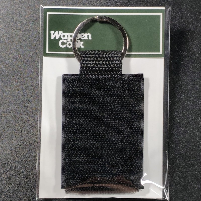 WappenCook Velcro Patch Patch Holder Keychain Double Ring Nascan Velcro