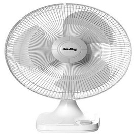Air King 9102 12-Inch 3-Speed Oscillating Table Fan