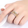 Yarrzhen 925 Sterling Silver Cubic Zirconia Yellow Gold Beautiful Elephant
