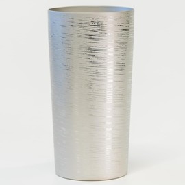 HORIE Titanium Double Wall Tumbler, White Birch Premium Silver