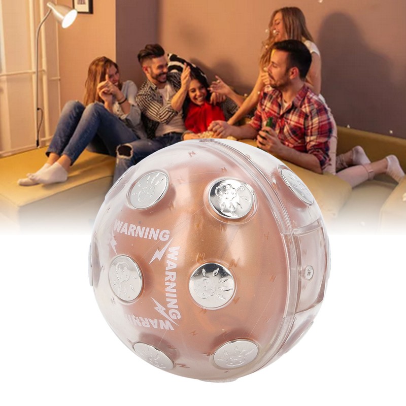Electric Shocking Ball Automatic Turn Off Funny Interactive Trick Vibrating