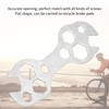 Uxsiya Llave Hexagonal Plana,Llave Hexagonal Plana Llave Hexagonal de Bicicleta