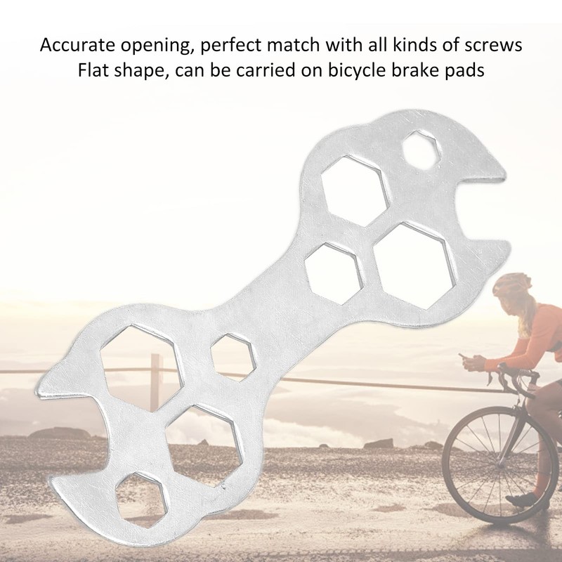 Uxsiya Llave Hexagonal Plana,Llave Hexagonal Plana Llave Hexagonal de Bicicleta