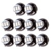 cciyu 10 Pack T4.2/T4 Blue 3014SMD Neo Wedge A/C LED