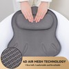 Extra Thick Bath Pillows for Tub-Luxury Bathtub Pillow for Head
