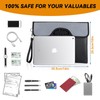 Fireproof Bag Document Bag with Lock, 35.5 x 25.4 cm