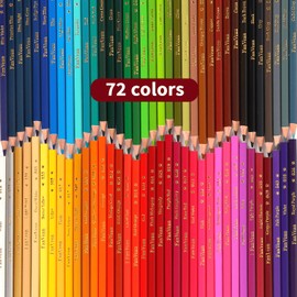 FanVean Colored Pencils for Adult Coloring Books: Color Pencil set Art Supplies Gift for Adults & Kids 72 Count