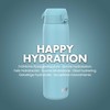 Ion8 Unisex-Adult Stainless Steel Water Bottle, Alaskan Blue, 2.0, 1200