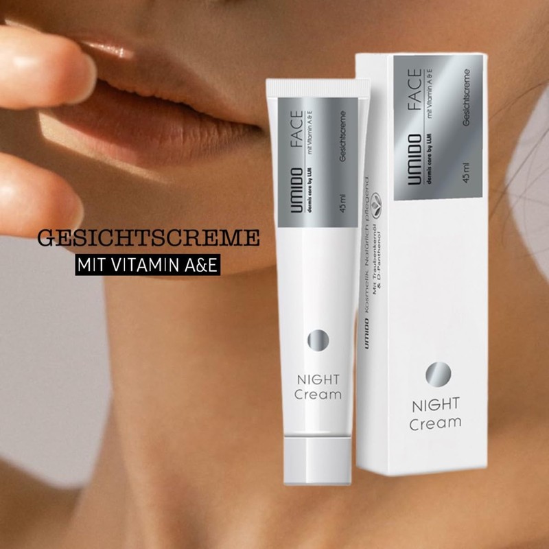 72 x UMIDO Face Cream 45 ml Vitamin A &
