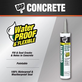 DAP Concrete and Mortar Filler and Sealant, Gray, 10.1 Oz (7079818096)