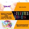 40pcs Knitting Needle Stoppers,Knitting Needle Hugger,Stitch Stopper,Needles Minder Knitting Tools