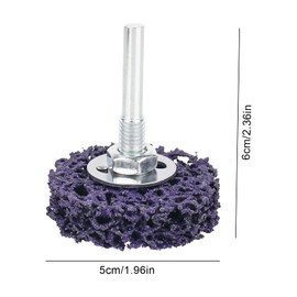 CTDMJ® CSD Disc, 50 mm, 9 Pieces, CBS Cleaning Disc, Coarse Cleaning Disc, CBS Grinding Disc Set, Sanding Discs for Angle Grinders of Paint, Rust Welds, Oxidation Cleaning & Removal