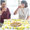Abaodam Outdoor Tablecloth Lemon Print Summer Rectangle Easy Wash Stylish