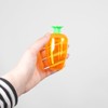 Gem Imports Easter Carrot Shaped Reusable Refillable Decorative Plastic Egg