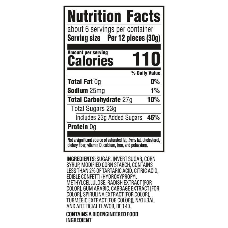 SOUR PATCH KIDS Glow Ups Strawberry-Watermelon Soft & Chewy Candy,