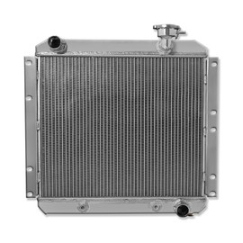 IMOOA Full Aluminum 3 Rows Radiator For Toyota Land Cruiser FJ40 FJ45 3.9L & 4.2L V6 1958-1984 AT MT