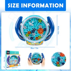 Encuryna Maze Game, Puzzle Game for Children, 3D Maze Maze Games, Labyrinth Board, Gravity Labyrinth IQ Toy, Gifts for Boys and Girls 4-8 Years