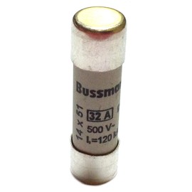 Cooper Bussmann C14G32 AC Cylindrical Fuse, 14 x 51, 32 Amp, GG, 500V