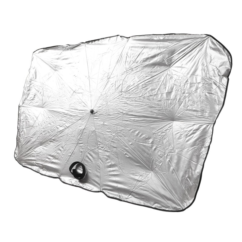 Car Sunshade Umbrella Silver Small Size Sun Protector Parasol Window