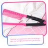 Baluue 3pcs Shaped Hair Straightening Comb Styling Combs for Efficient